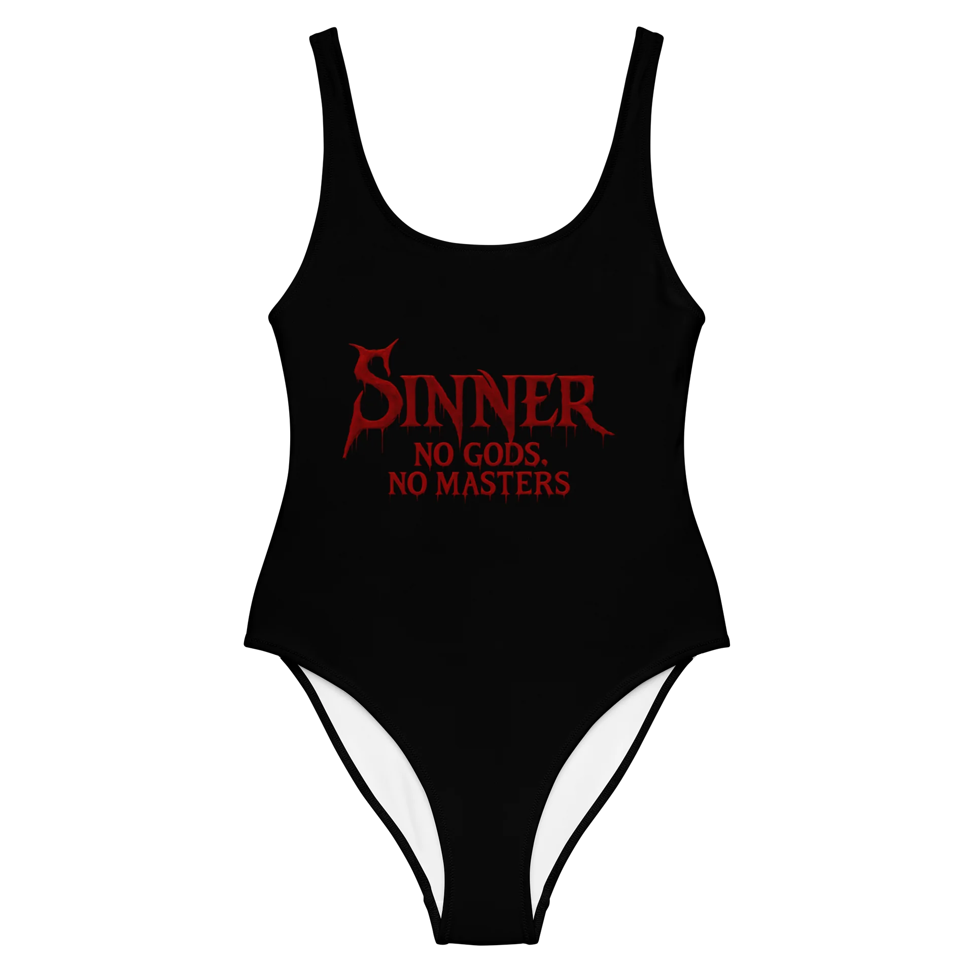Rebellious Red Drip Swimsuit product image (2)