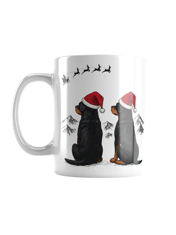 Rottweiler Santa Paws Mug product image (3)