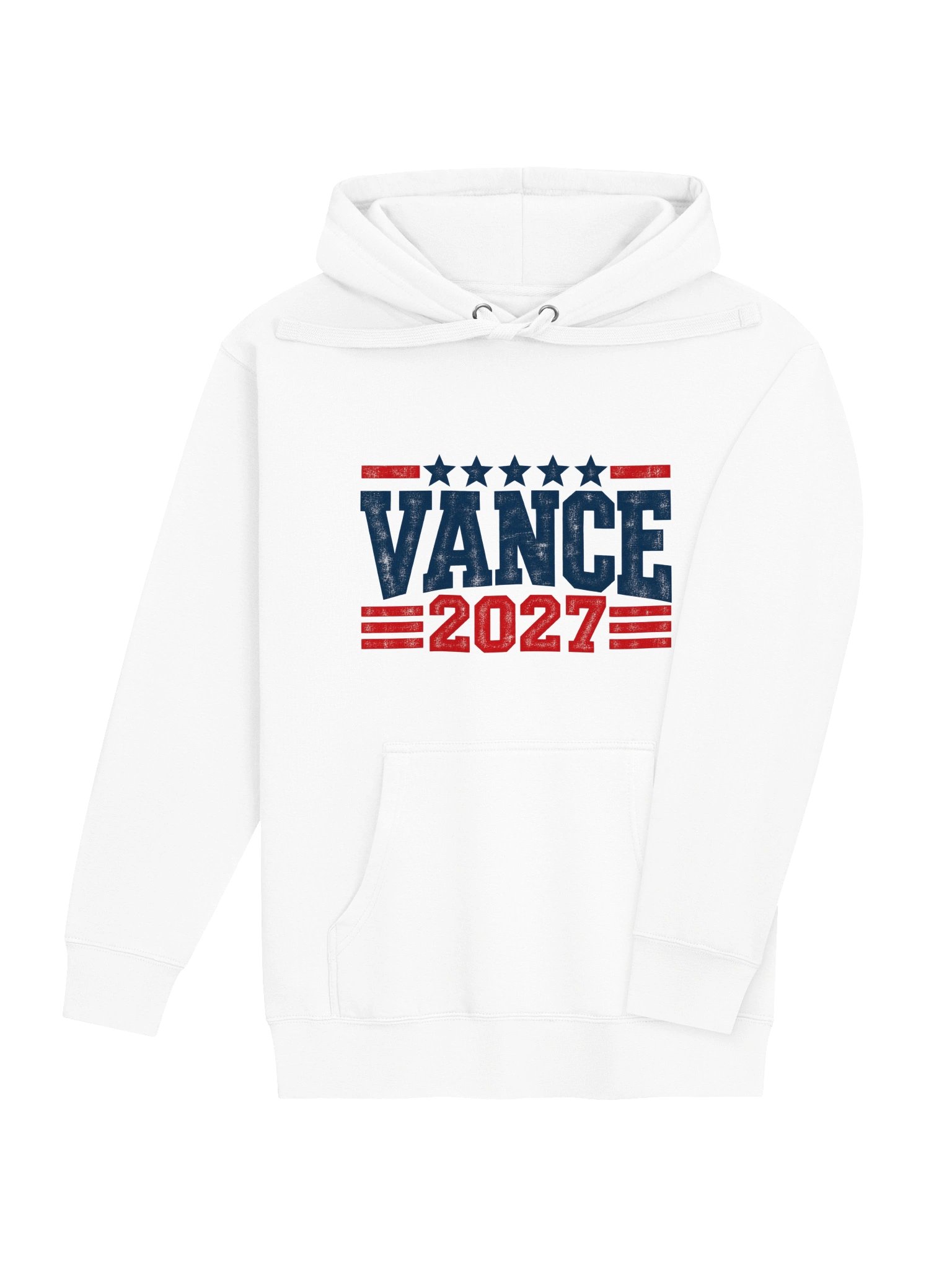 VANCE 2027 White Premium Hoodie product image (4)