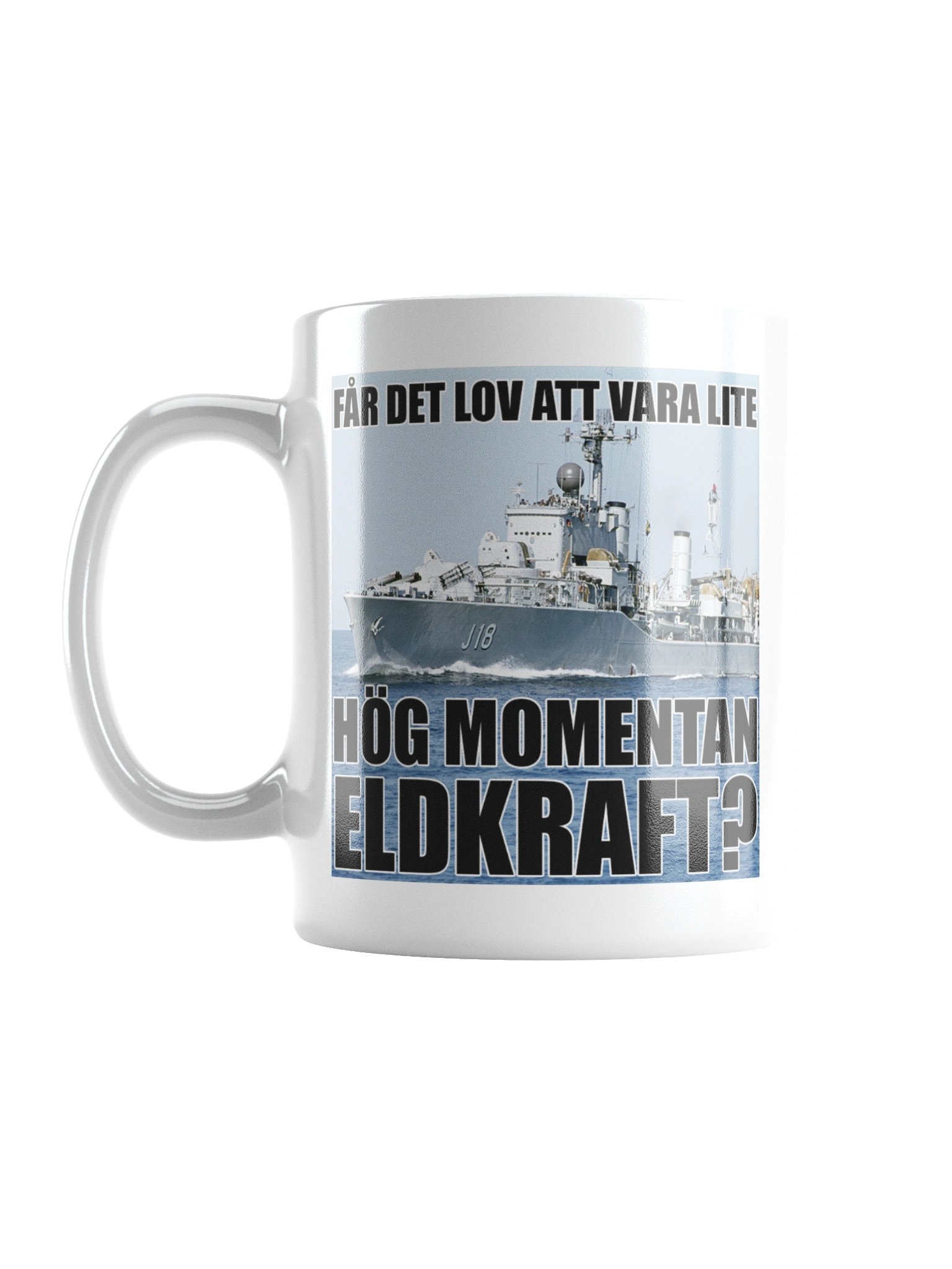 Får det lov att vara lite hög momentan eldkraft? -Halland (Mugg) product image (1)