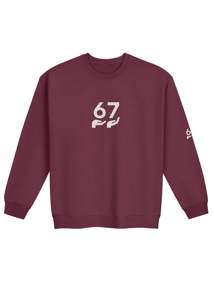 6 7 Meme Sweatshirt | Gildan Classic Crewneck Unisex product image (9)