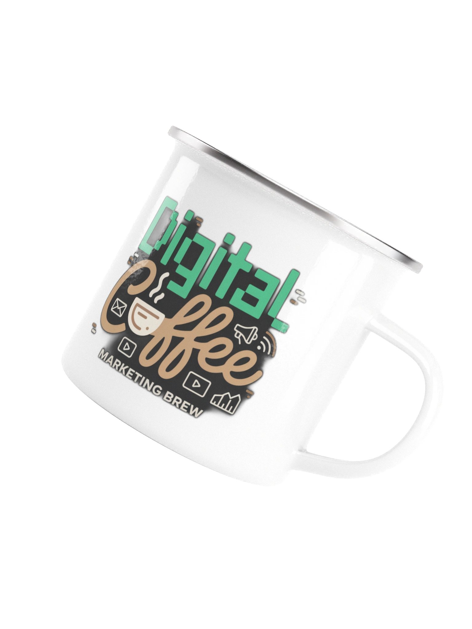 Marketing Brew Enamel Mug product image (5)