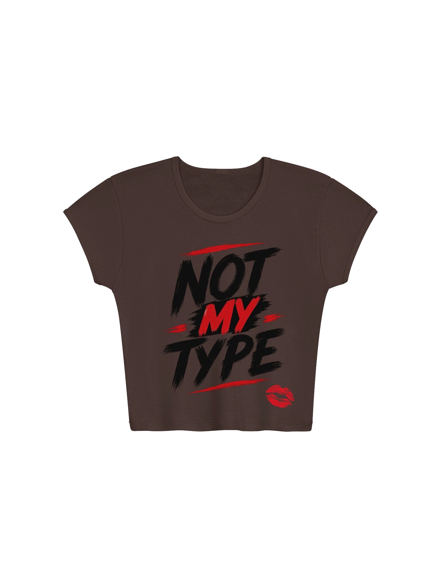 DROP 009: NOT MY TYPE Crop Top product image (3)