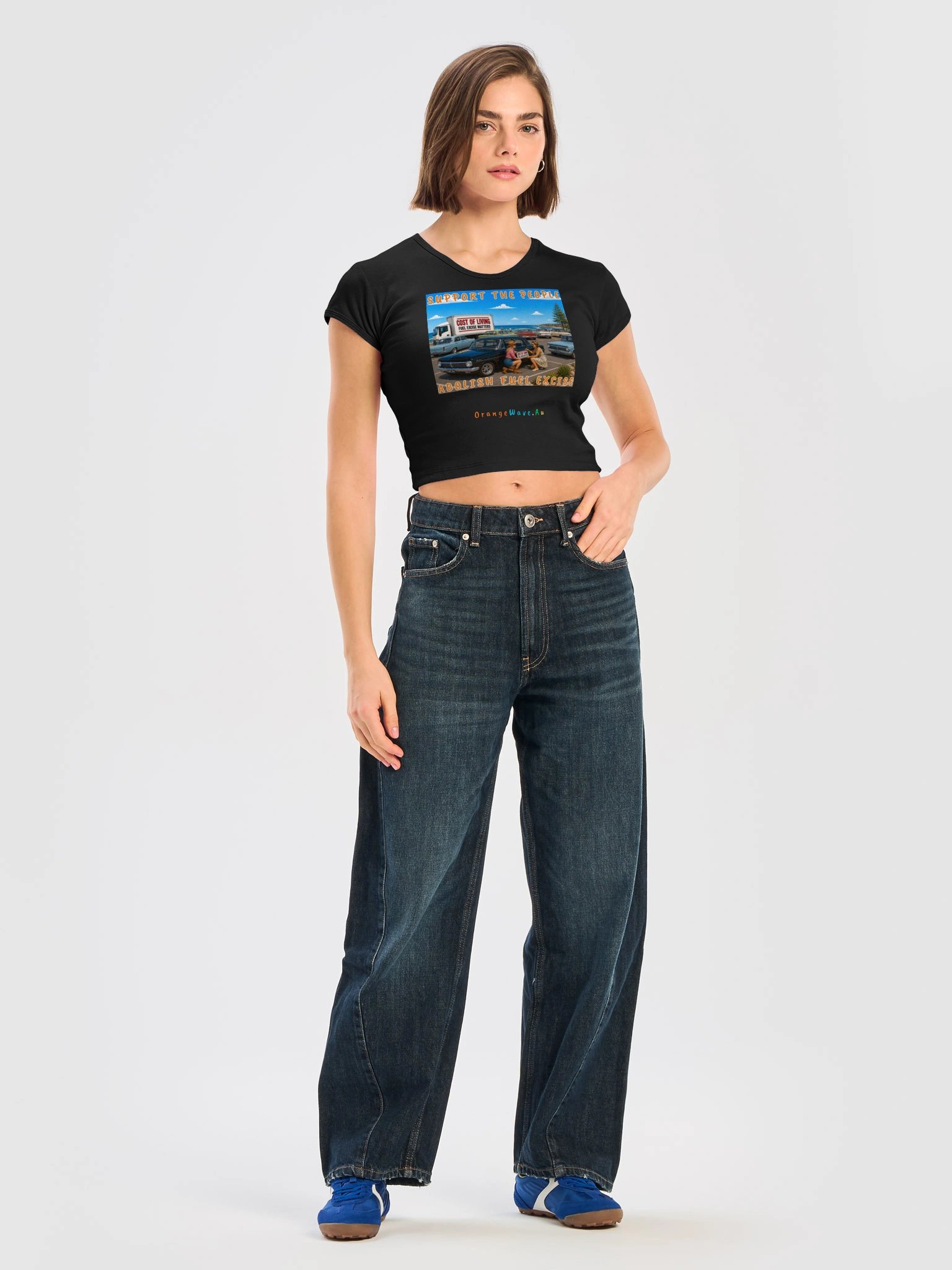 Support the People Baby Tee product image (17)