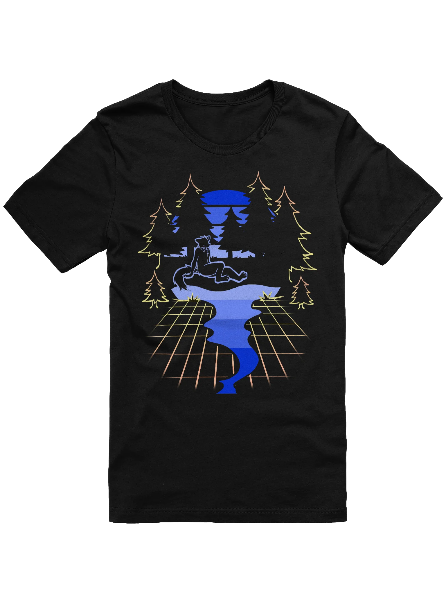 Vapourwave Skyks t-shirt (dark edition) product image (1)