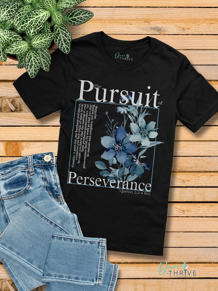 Pursuit of Perseverance | James Bible Verse Tee | Twilight Dreams product image (1)