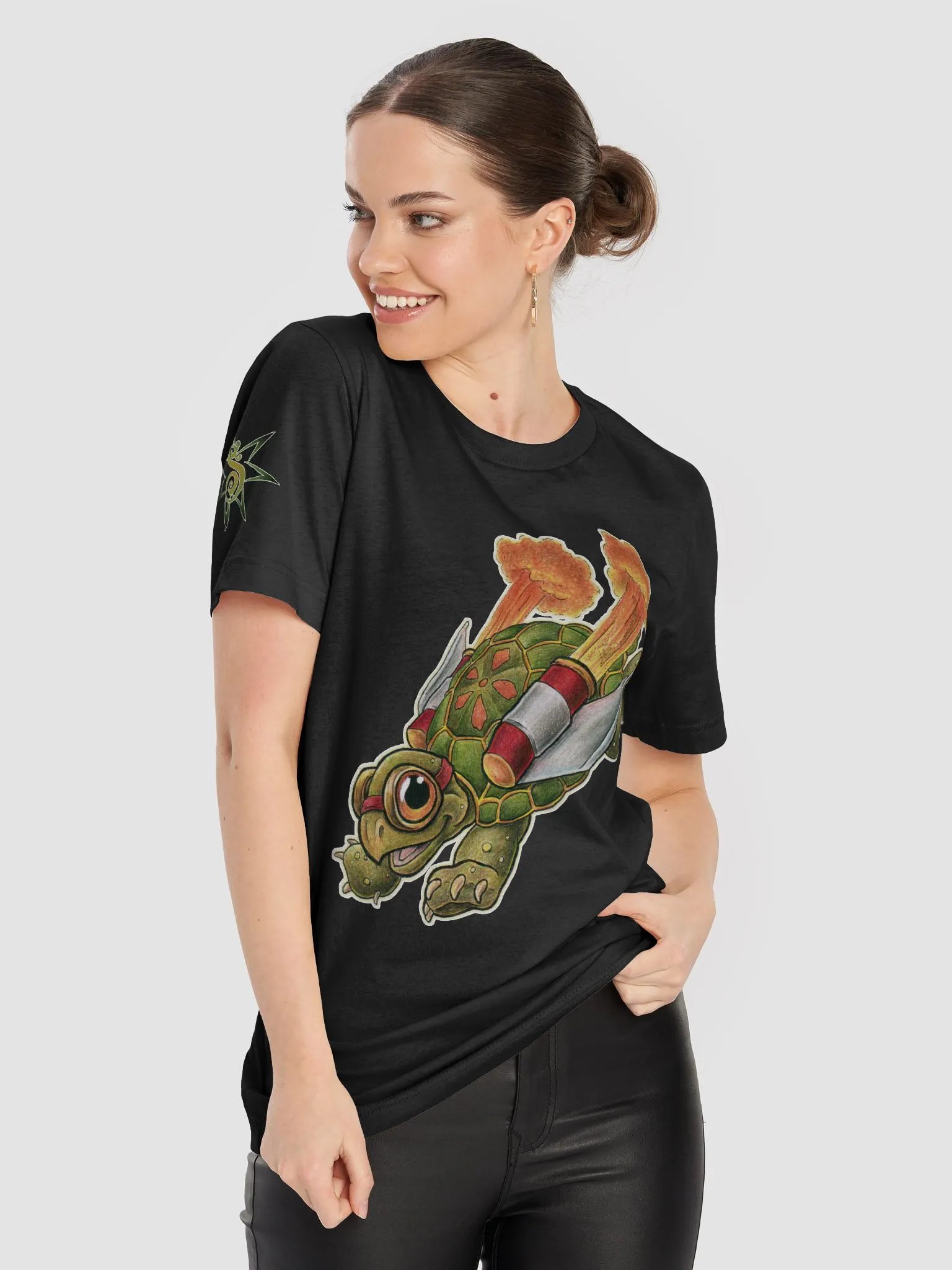 Jetpack Tortoise - SFA Supersoft T-Shirt product image (82)