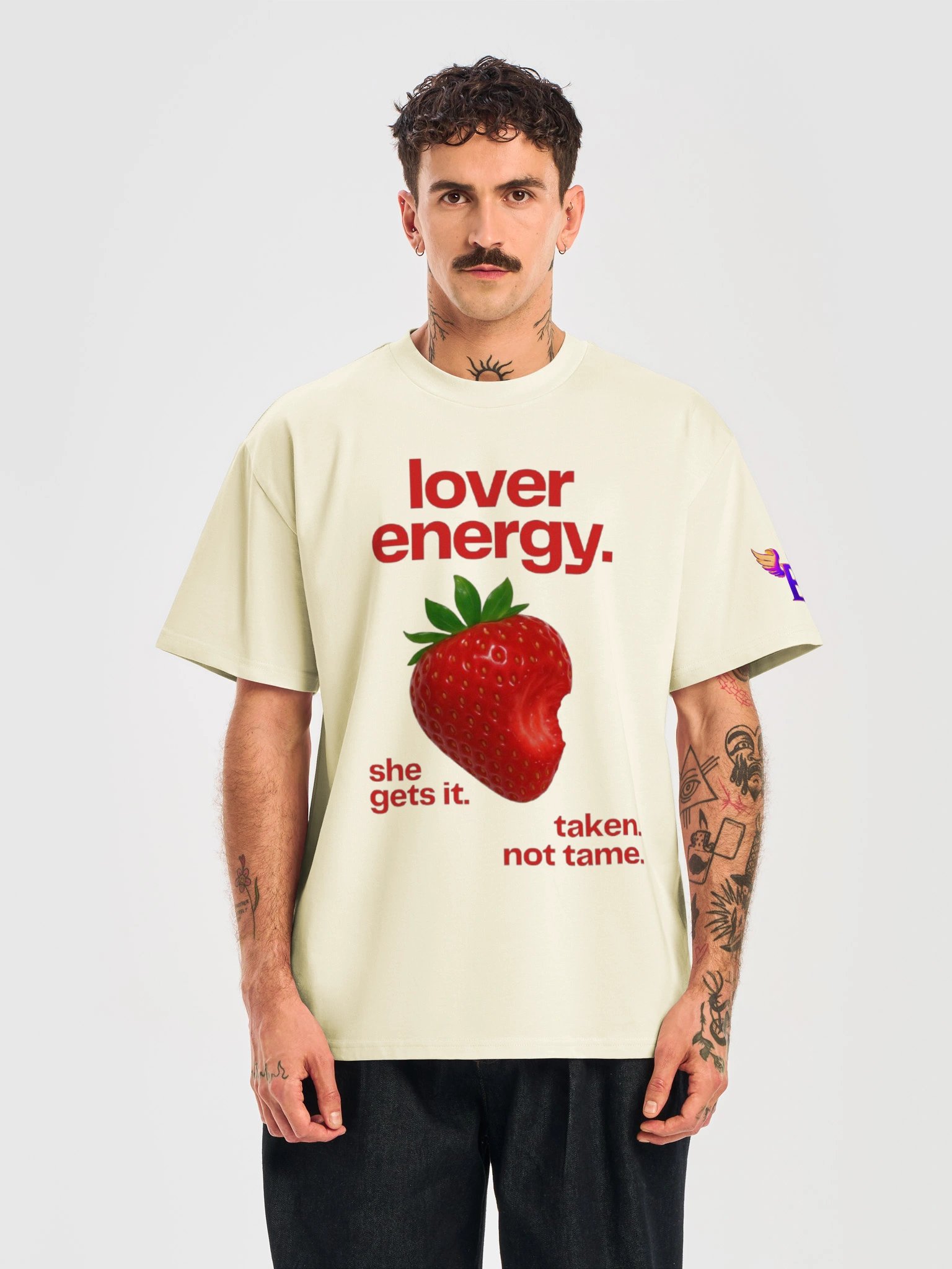Lover Energy Strawberry Tee product image (5)