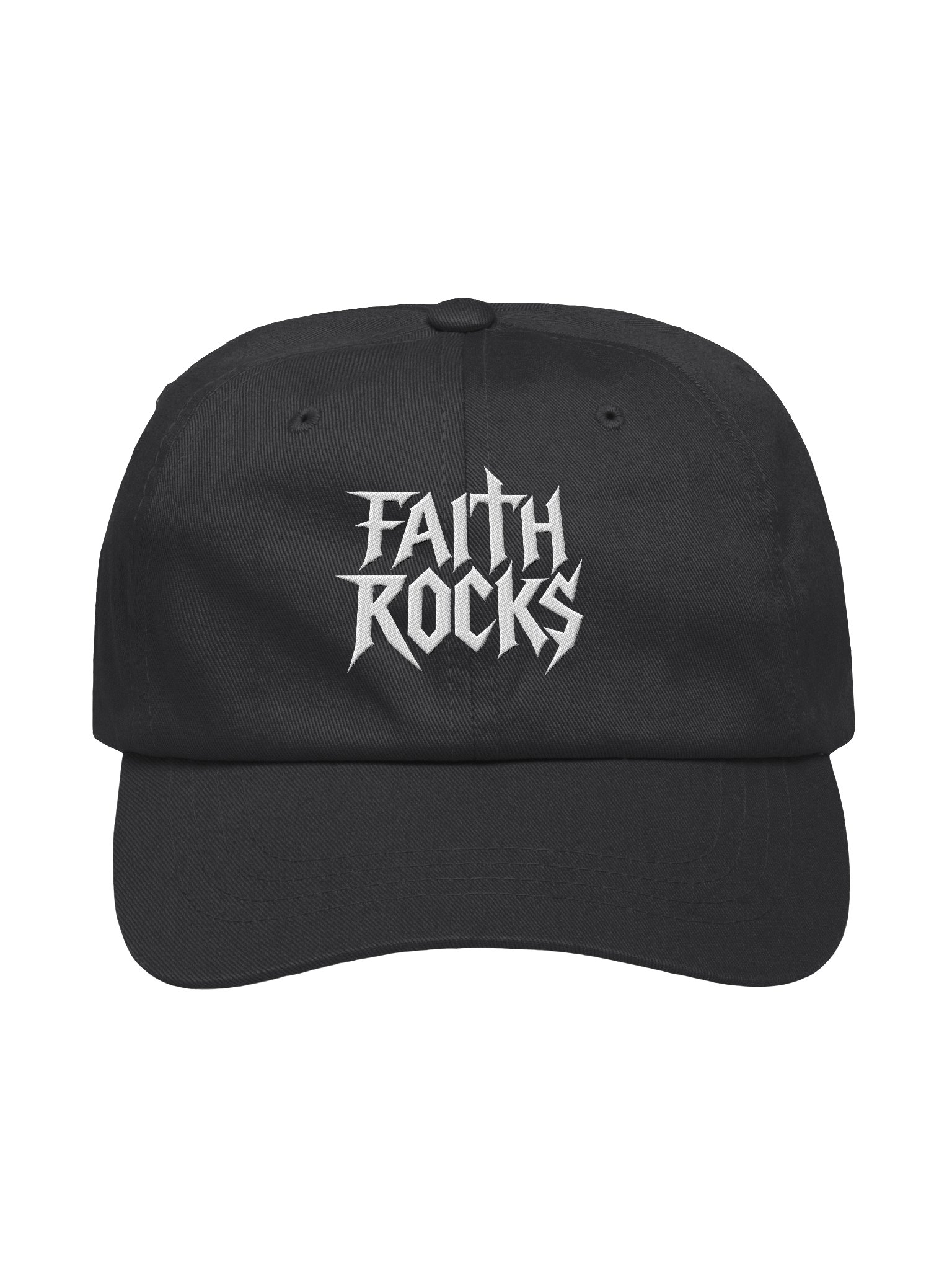 Faith Rocks Relaxed Hat product image (1)