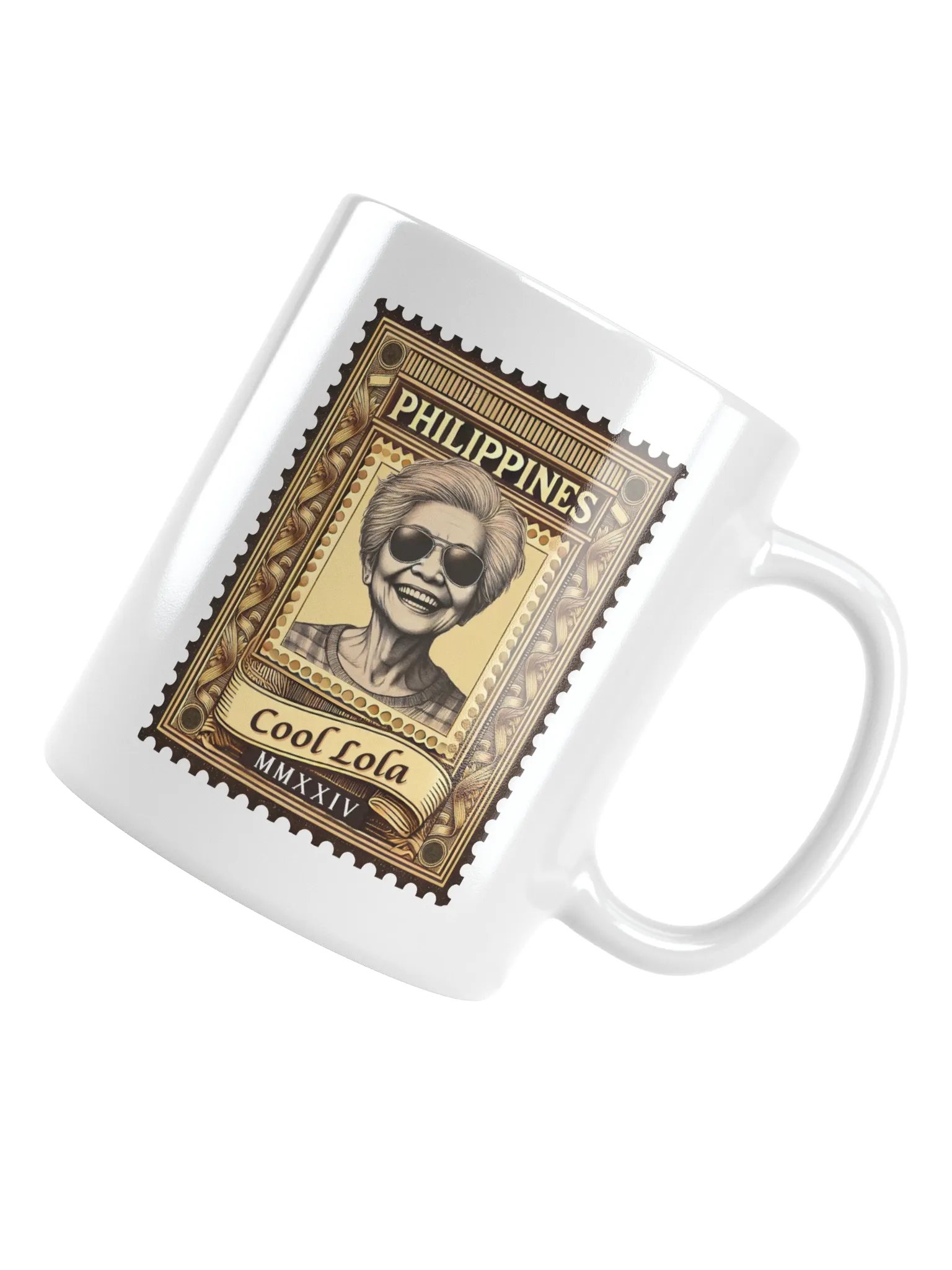 Cool Lola White Glossy Mug product image (5)