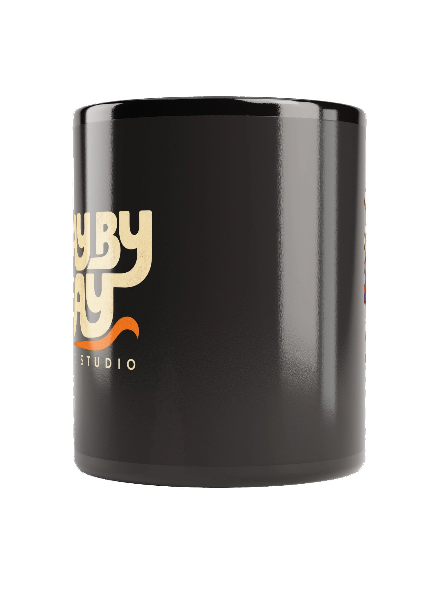 DAY BY DAY Psychedelic Cat Music Studio Mug product image (4)
