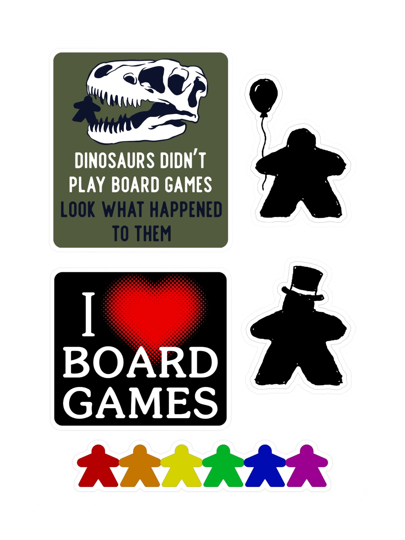 Board Game Obsessed Sticker Pack 8 product image (3)