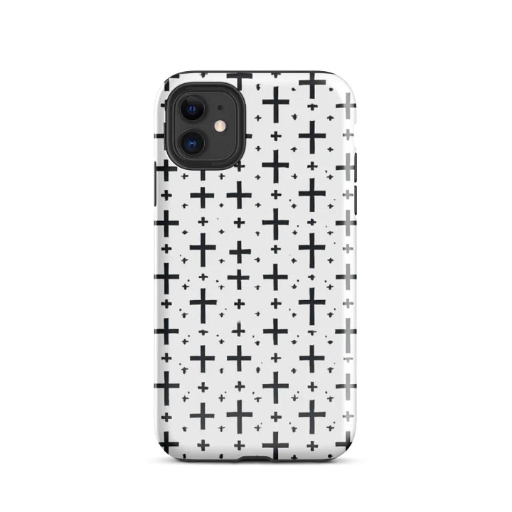 Cross Covered iPhone Case product image (2)