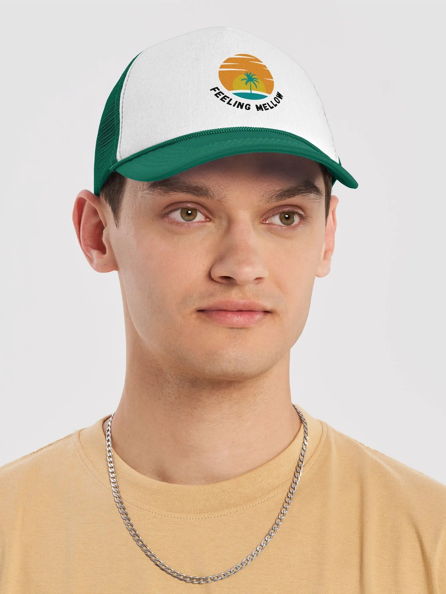 Feeling Mellow Foam Trucker Hat product image (18)