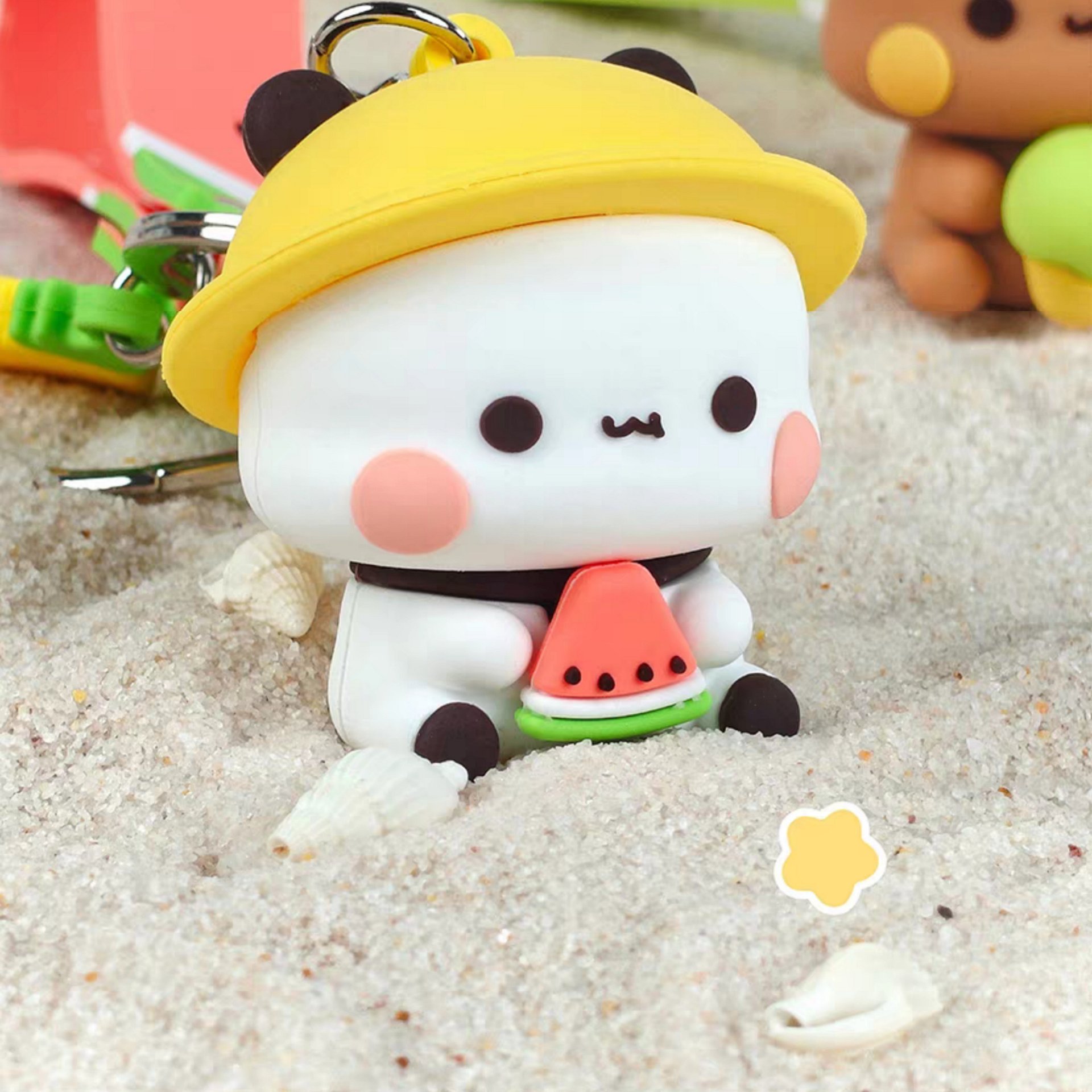 Bubu & Dudu Summer Keychain + Free Stickers ( 100 Units ) product image (5)