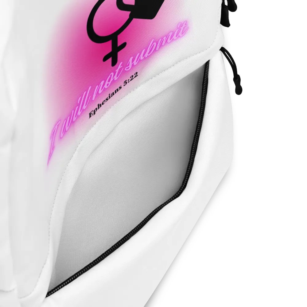 I Will Not Submit Backpack product image (11)