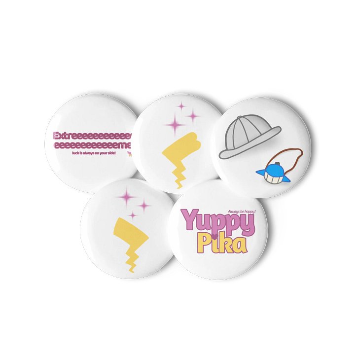YuppyPika Design Pinback Buttons product image (2)