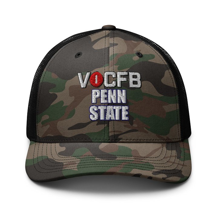 Penn State VOCFB Camo Trucker Hat product image (1)