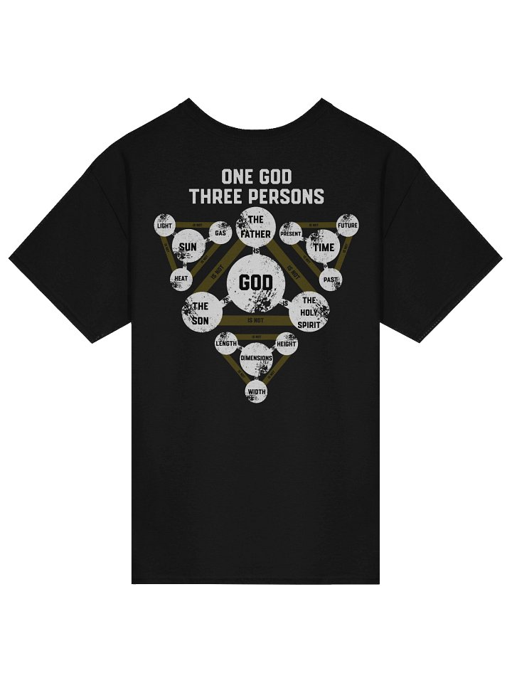 YHWH Heavyweight Tee - 1 God 3 Persons product image (1)