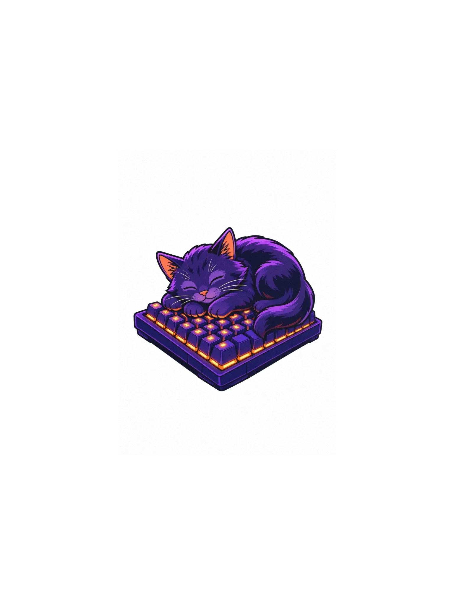 Keyboard Nap Cat