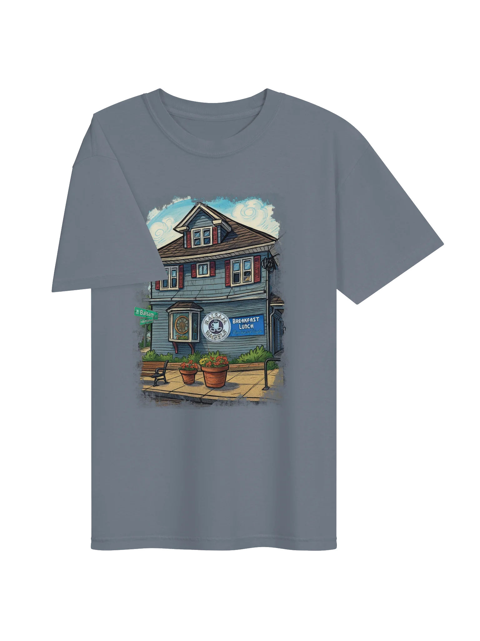 Balsam Bagels Caricature T-Shirt product image (3)