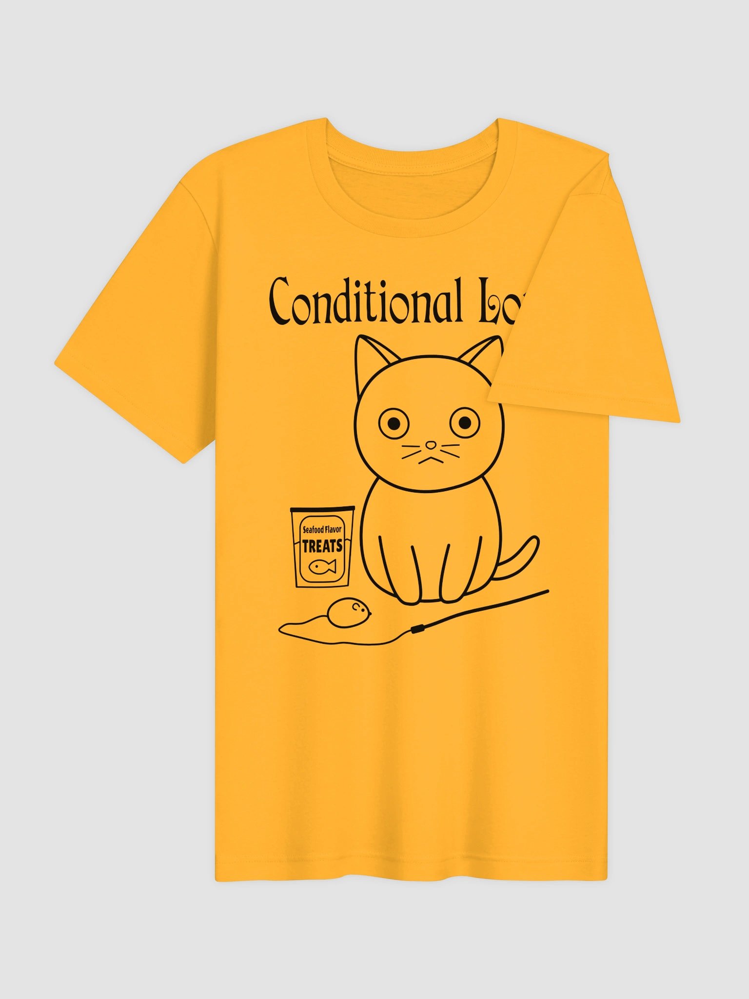 Conditional Love (Black Print) - Unisex Adult Super Soft Lightweight T-shirt product image (3)