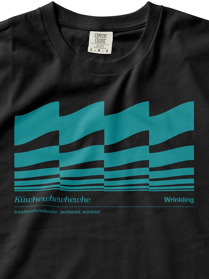 18 Kūwhewhewhewhe - Wrinkling (Coloured Print) product image (2)