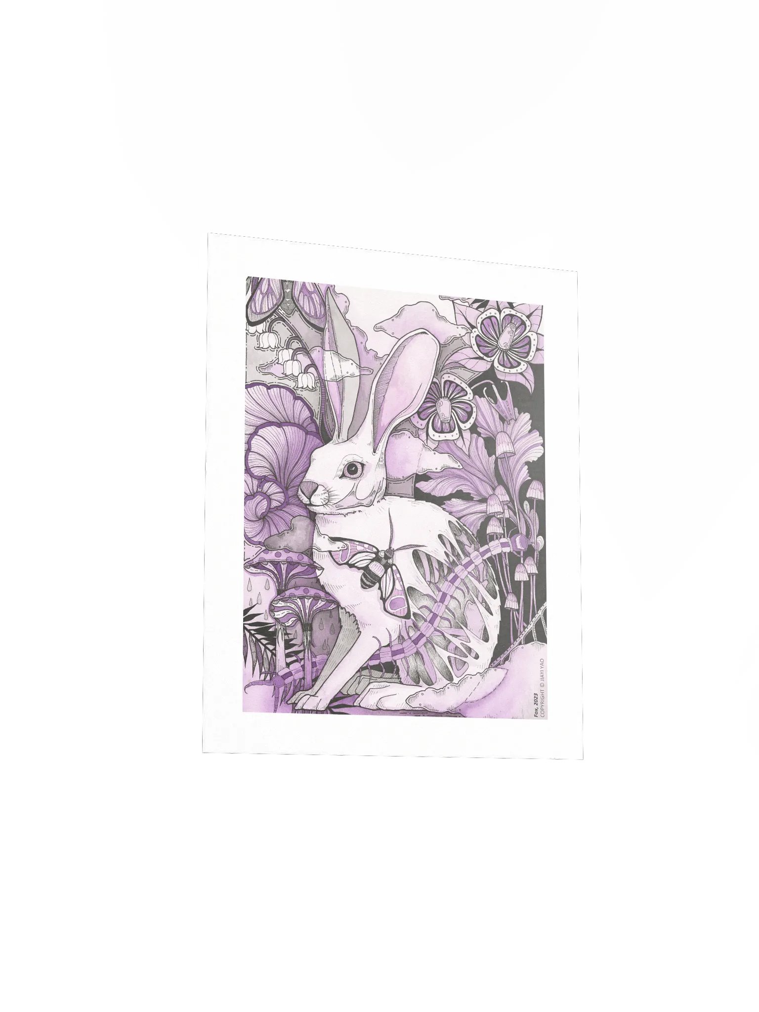 Wild Rabbit - Original Art Print product image (4)