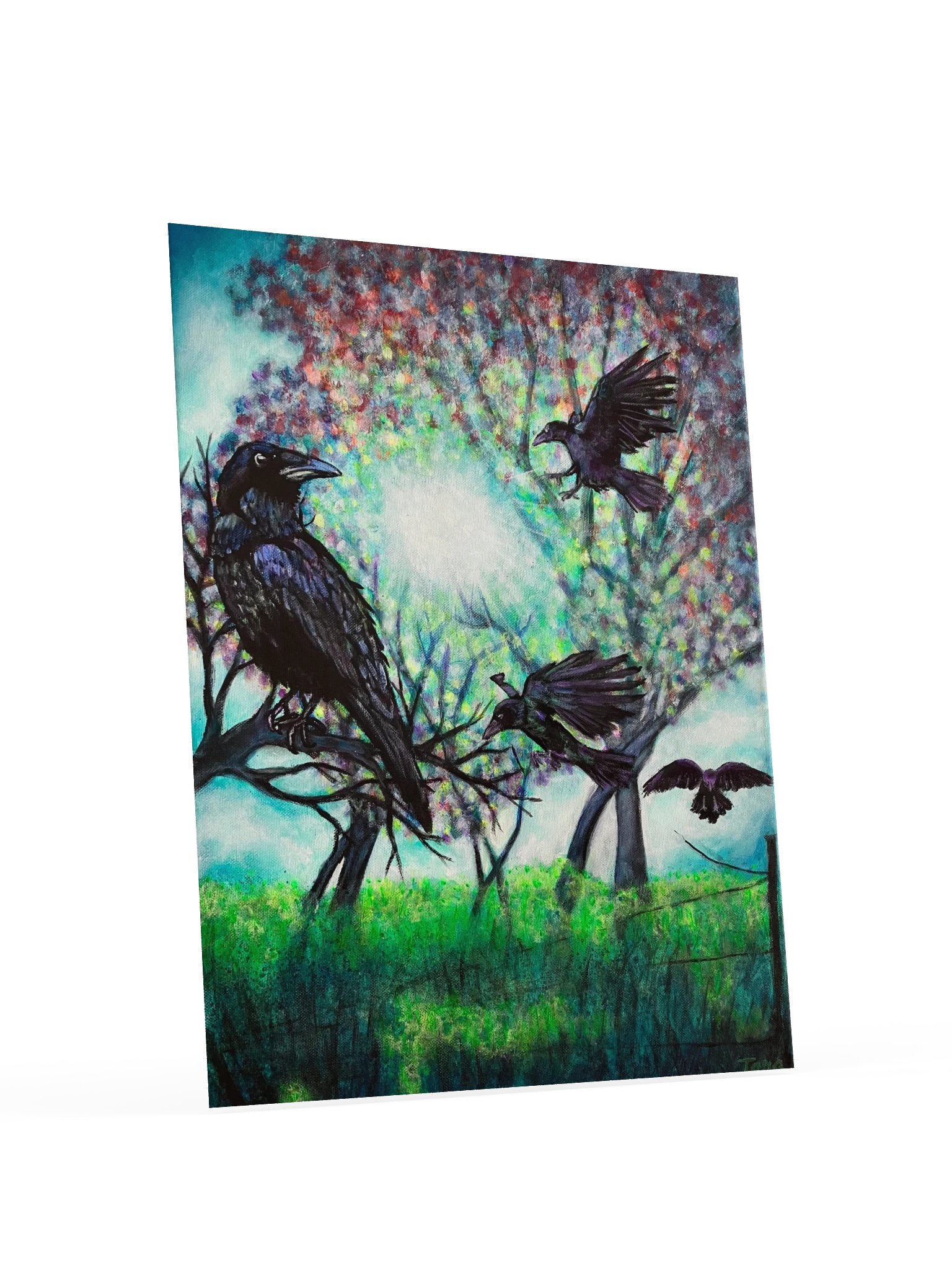 A Most Unkindly Gathering Art Poster product image (10)