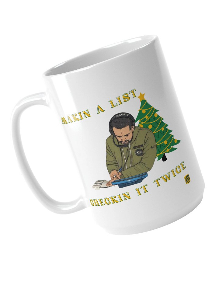 Makin' a List White Glossy Mug product image (2)