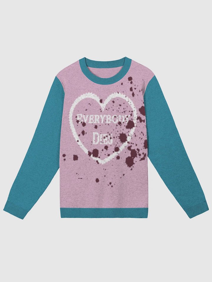 Everybody Unalives Satire Doily Sweater product image (5)