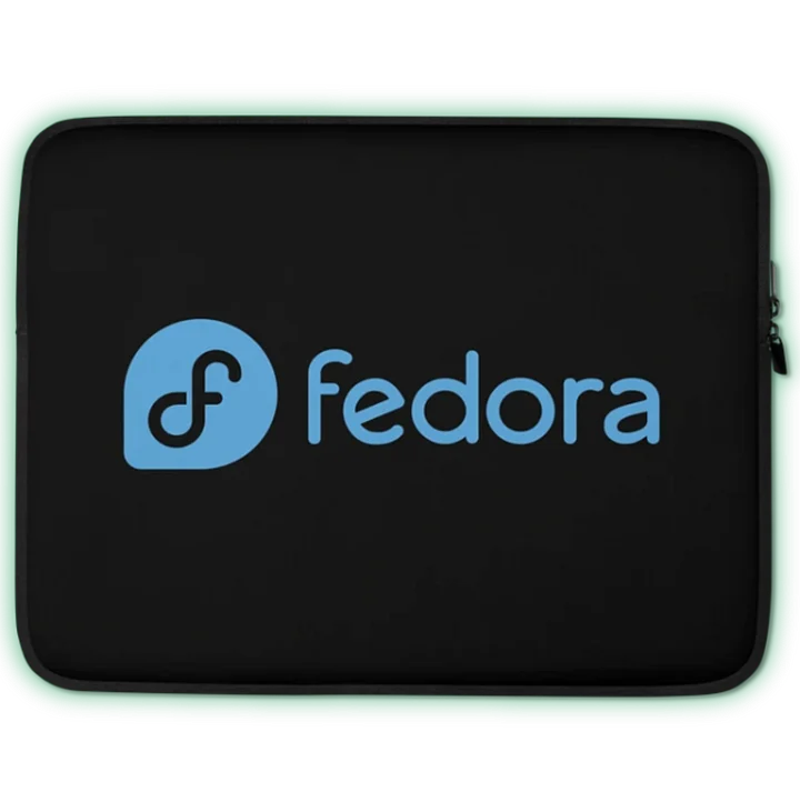 Laptop Sleeve with Fedora Logo product image (1)