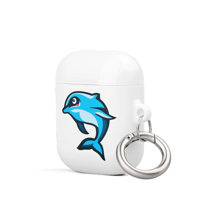 Cheerful Dolphin All-Over Print AirPods® Case product image (6)