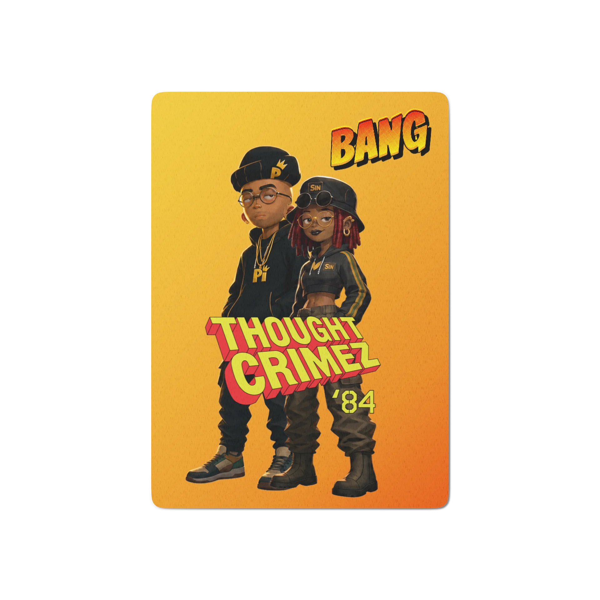 Thought Crimez DYNAMIC DUO '84 Poker Deck product image (1)