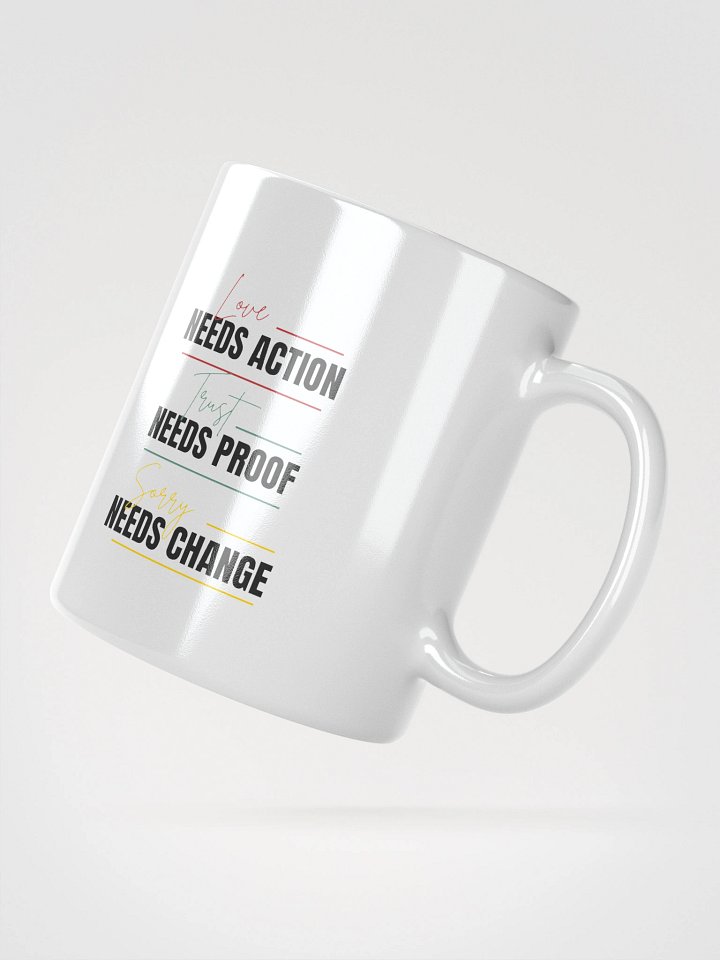 Love needs action Mug product image (4)