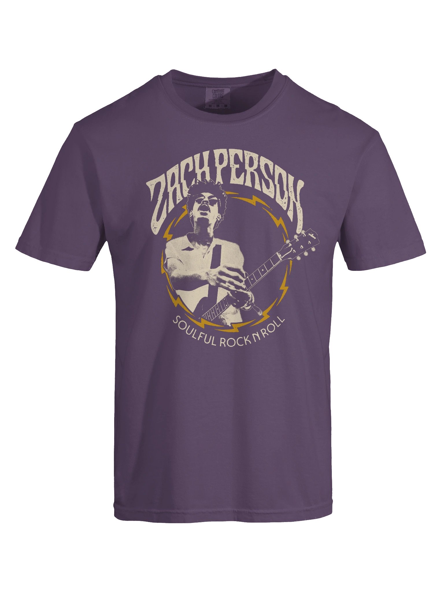 Soulful Rock N Roll Tee (Purple) product image (5)