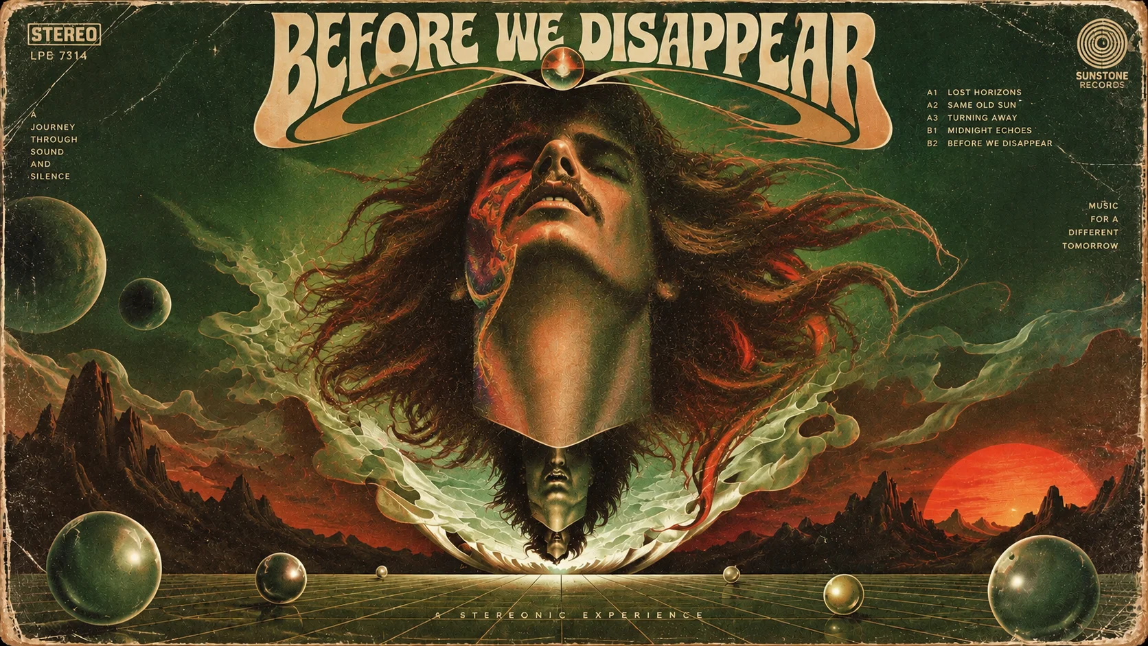 BEFORE WE DISAPPEAR - Psychedelic Progressive Hard Rock Album product image (1)