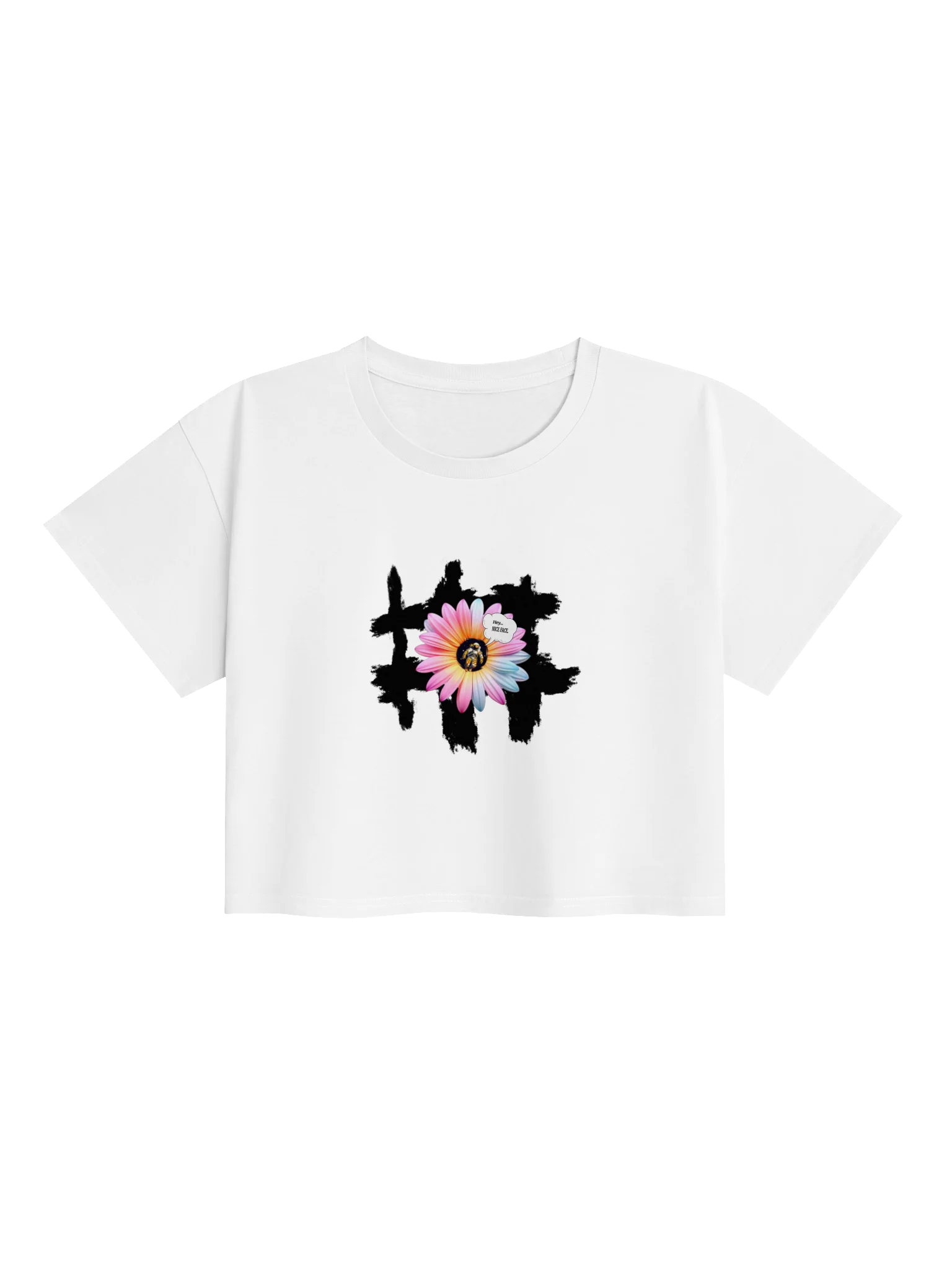 The Expressionist Crop Tee - Artemis product image (1)