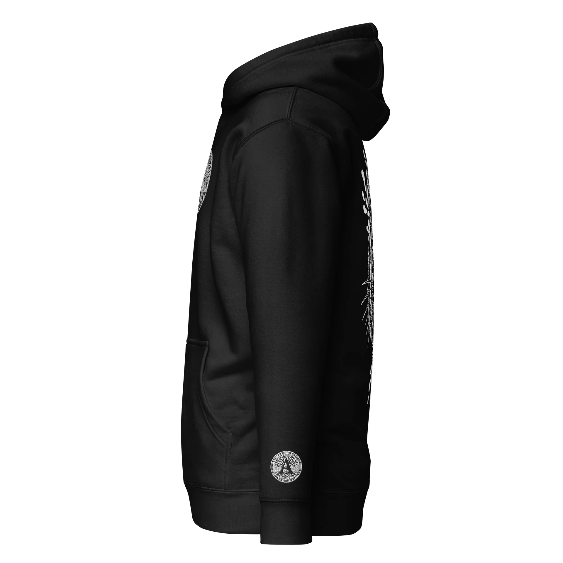 Aubie Aggro Black Hoodie product image (3)