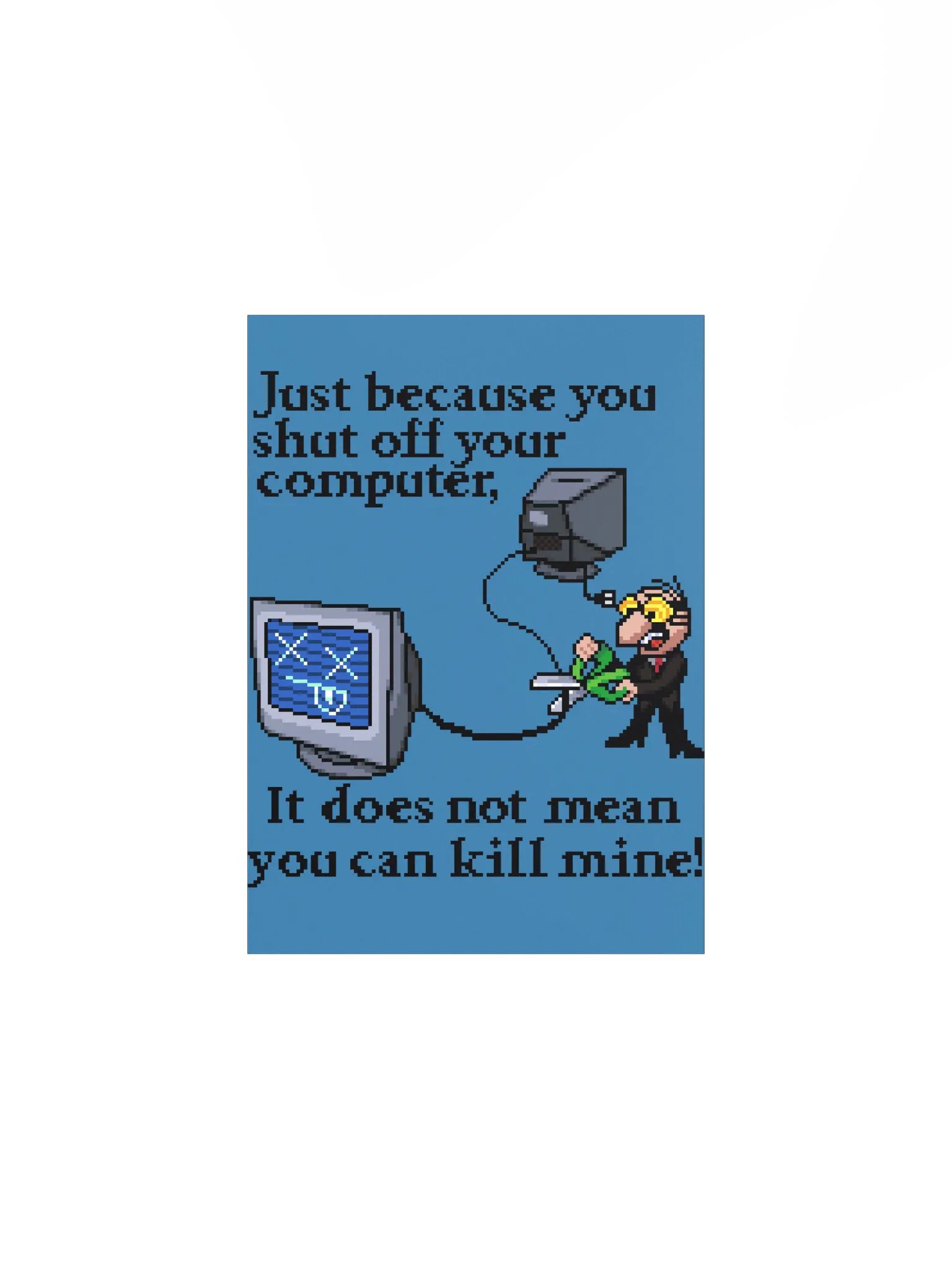 Computer Protest Poster product image (1)