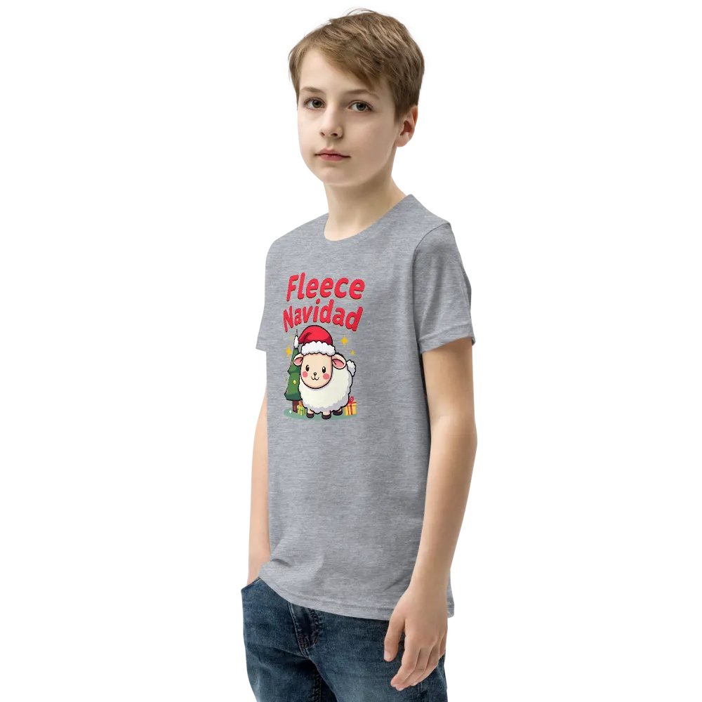 Fleece Navidad Youth Tee product image (50)
