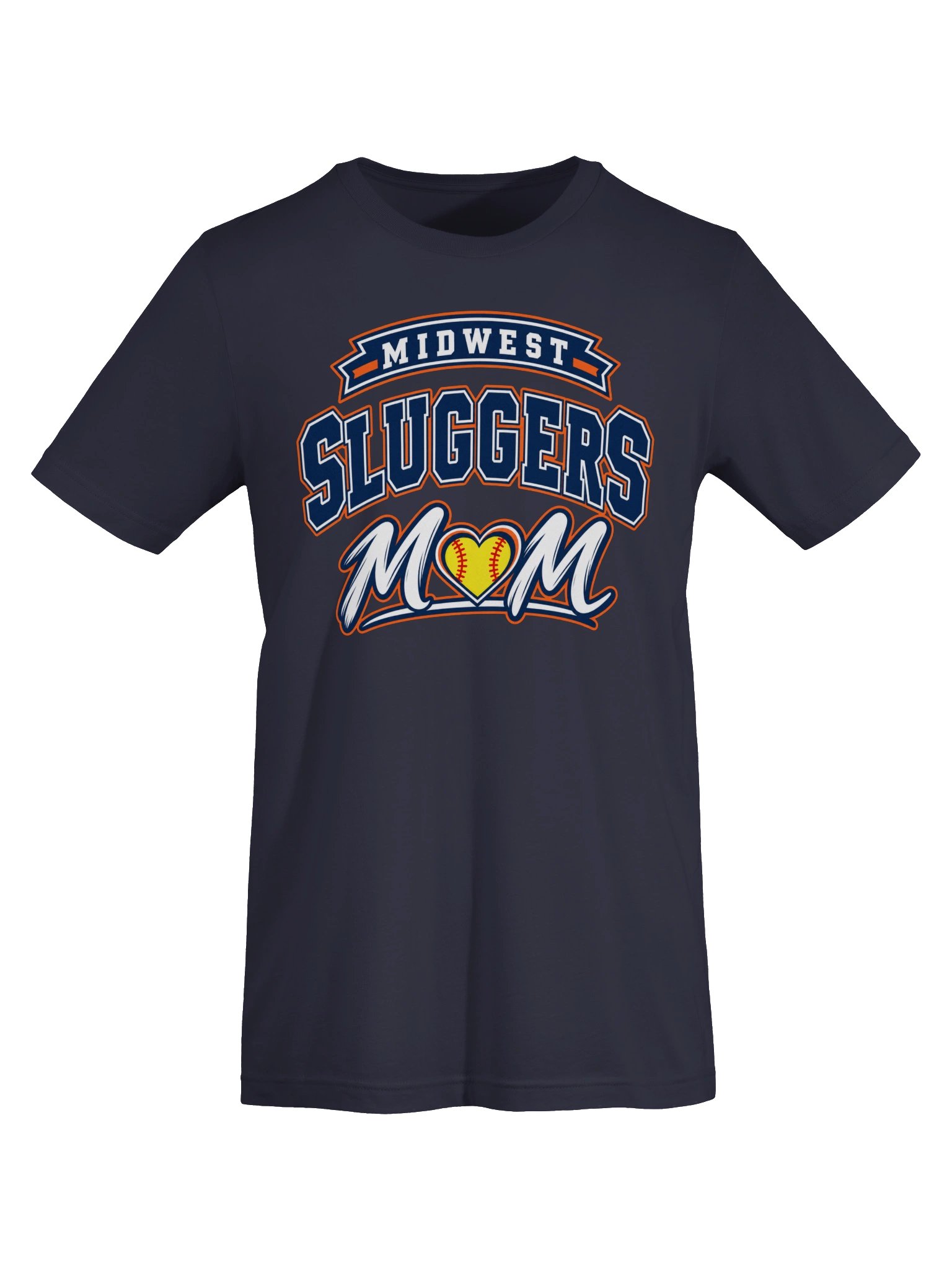 Sluggers Mom Collegiate Style Unisex Supersoft Tee product image (35)