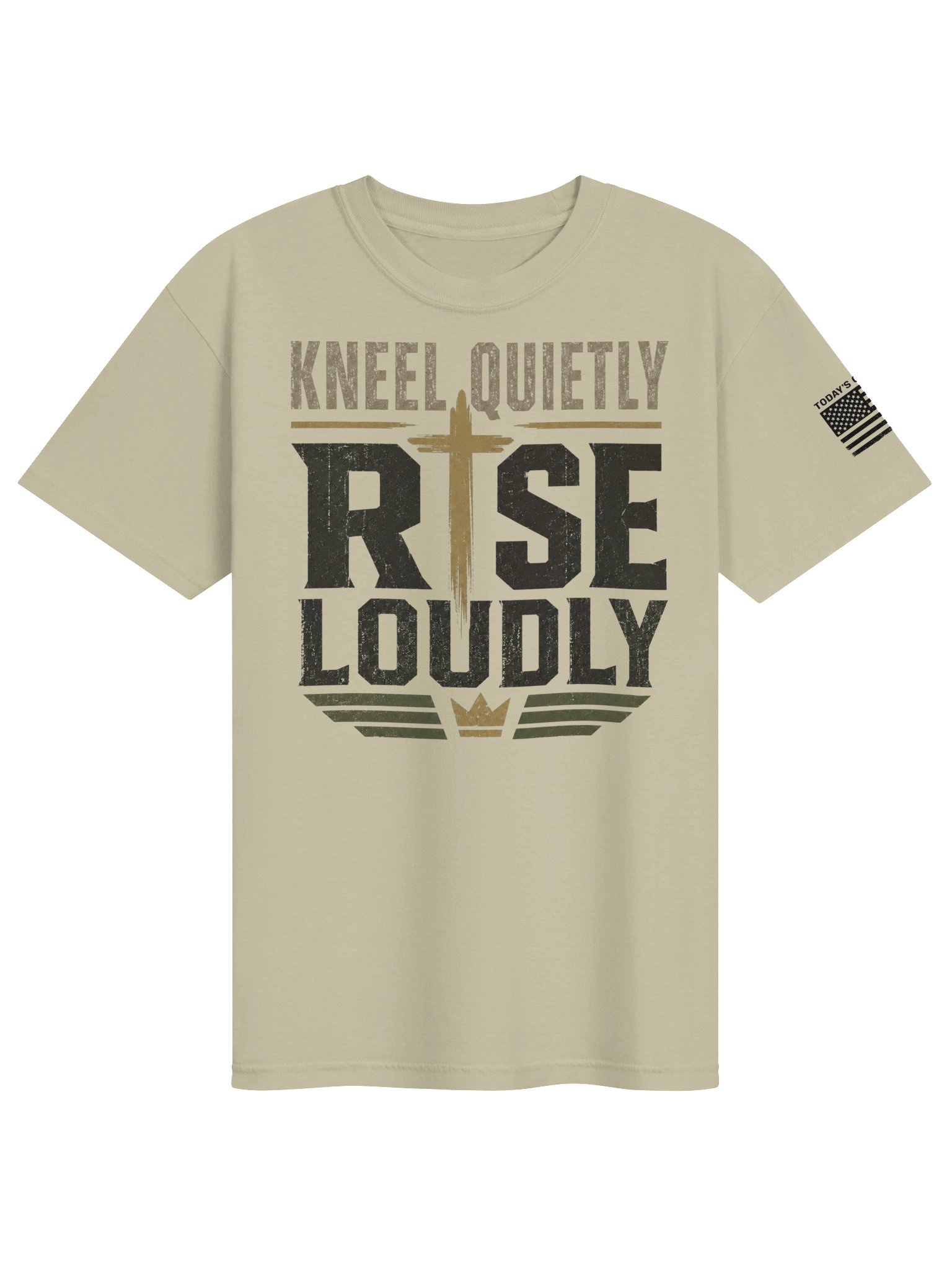 Kneel Quietly Rise Loudly Tee product image (7)