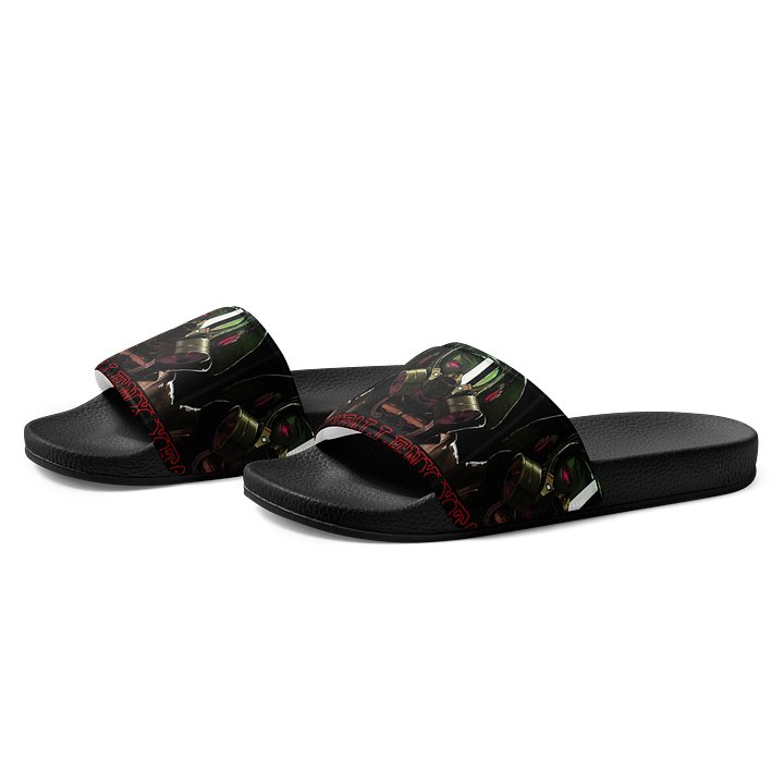 Futuristic Warrior Grid Slides - Men's product image (2)
