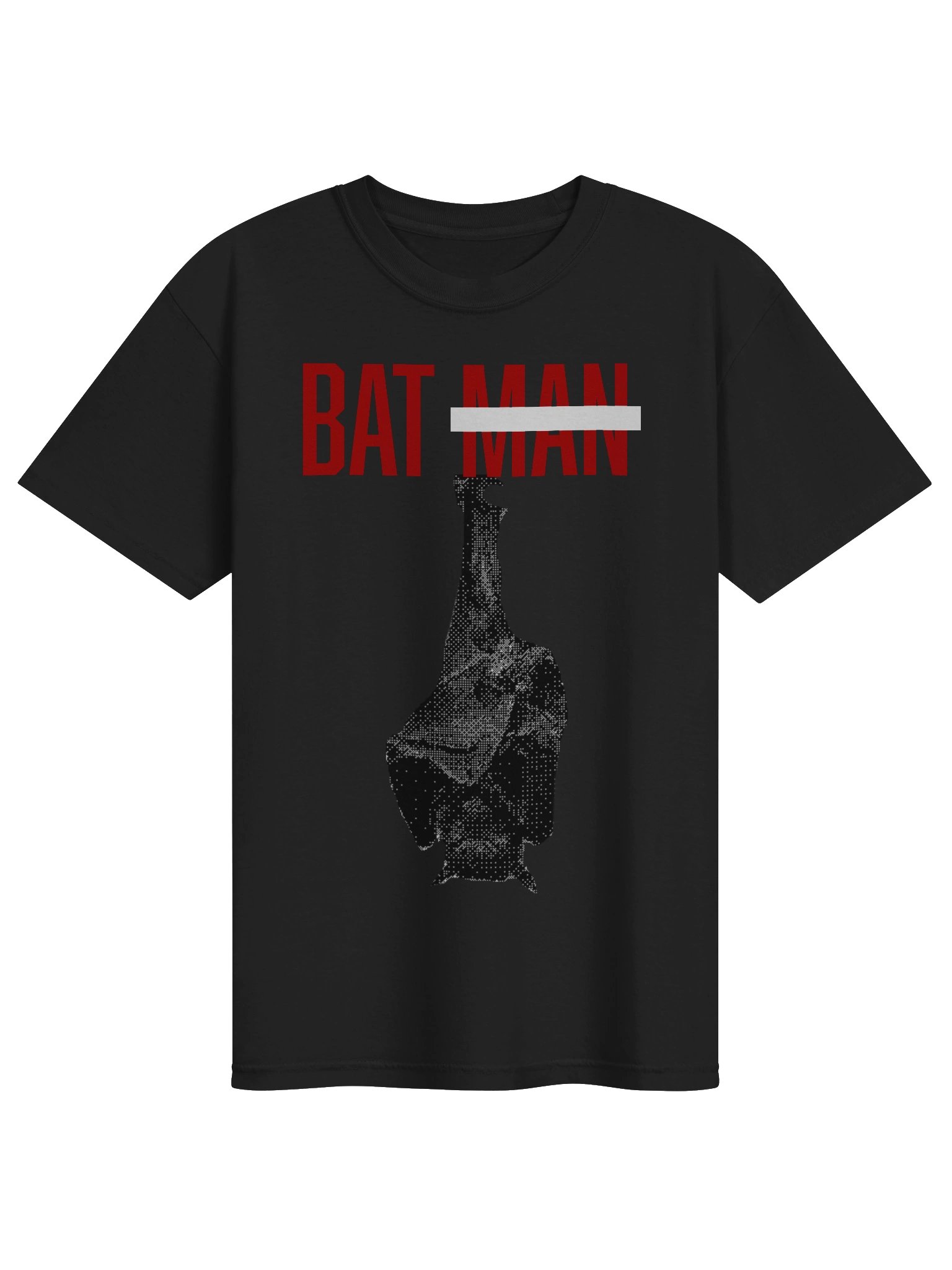 bat black t shirt product image (1)