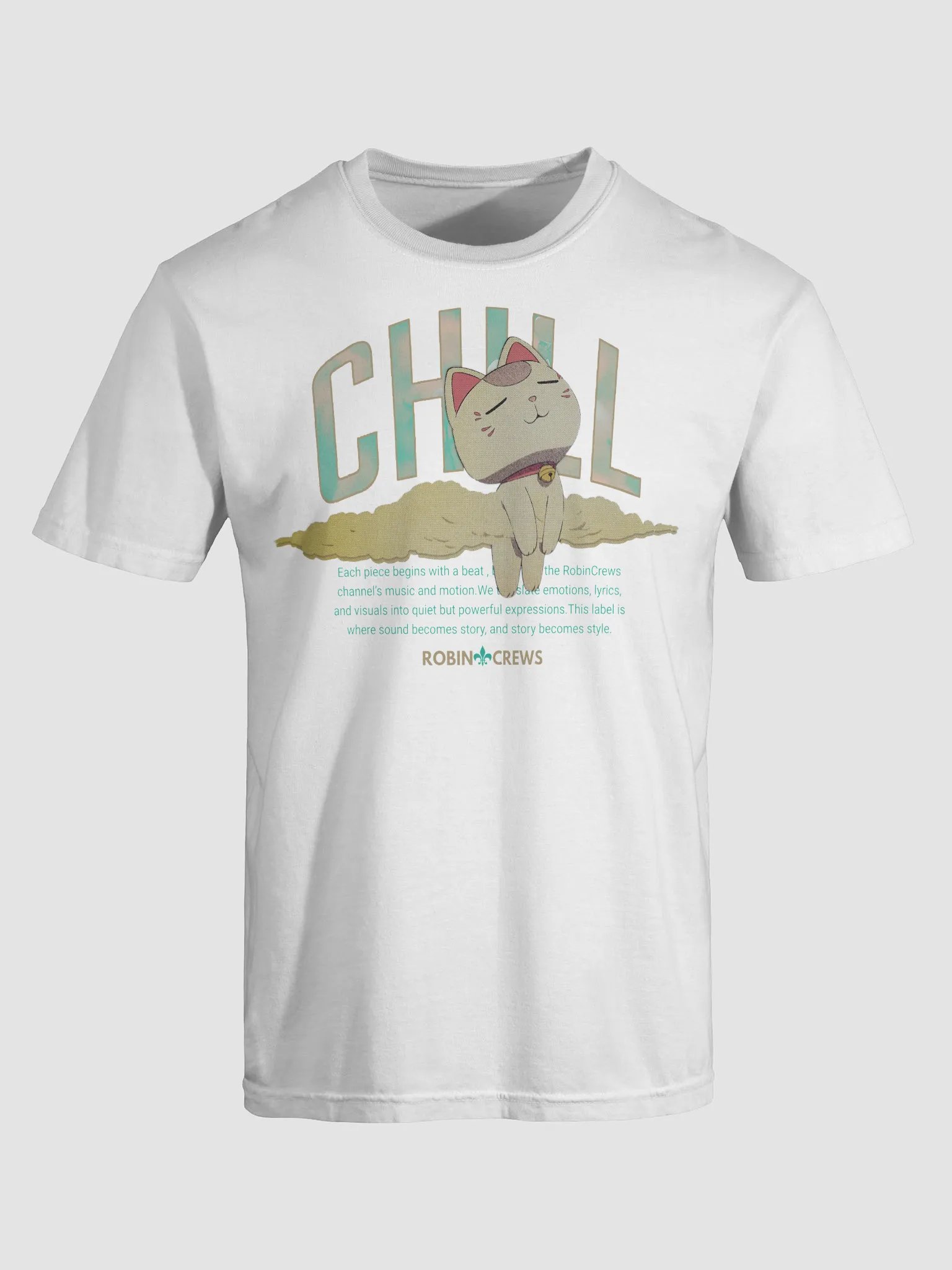 Chill Cat T Shirt Robin Crews product image (9)