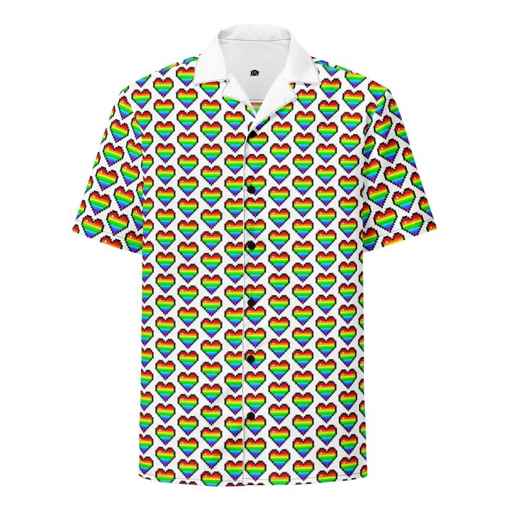 Hawaiian Shirt - Hearts product image (1)