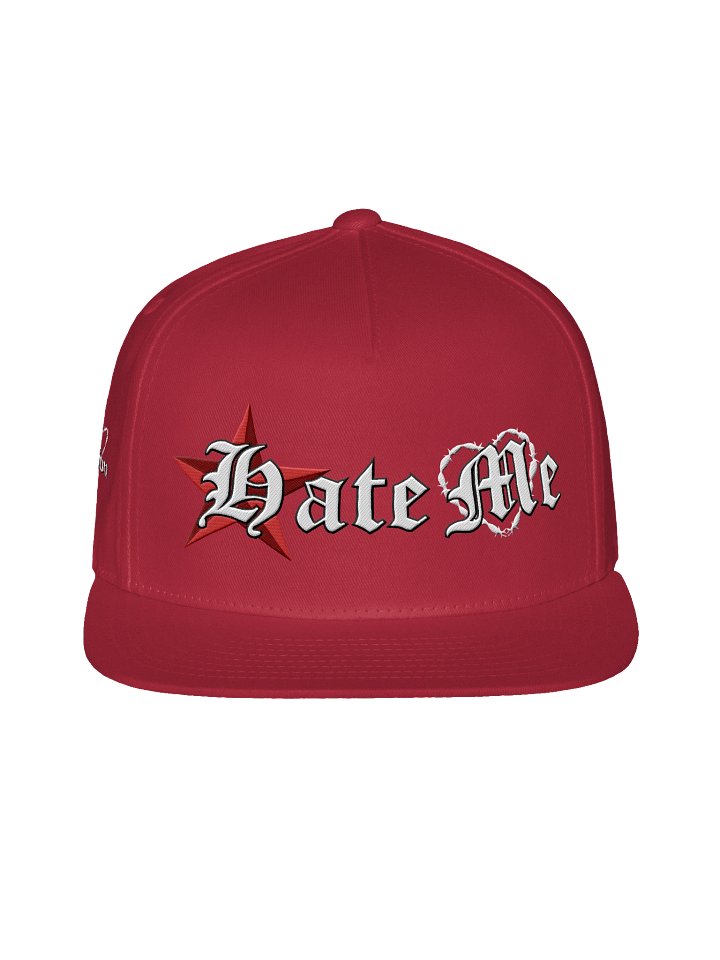 H-Town Hate Me A-Frame Snapback Cap "Summit Red" Colorway product image (1)