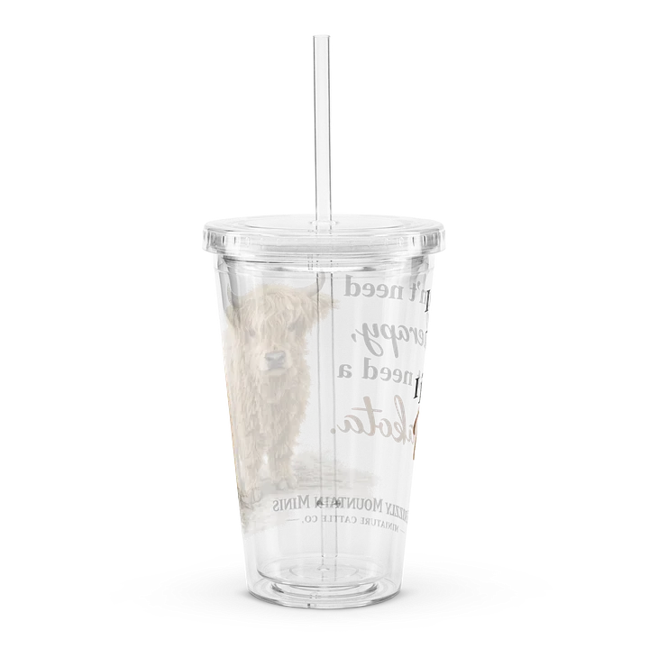 I Don’t Need Therapy Dakota Cow Double Wall Tumbler product image (2)