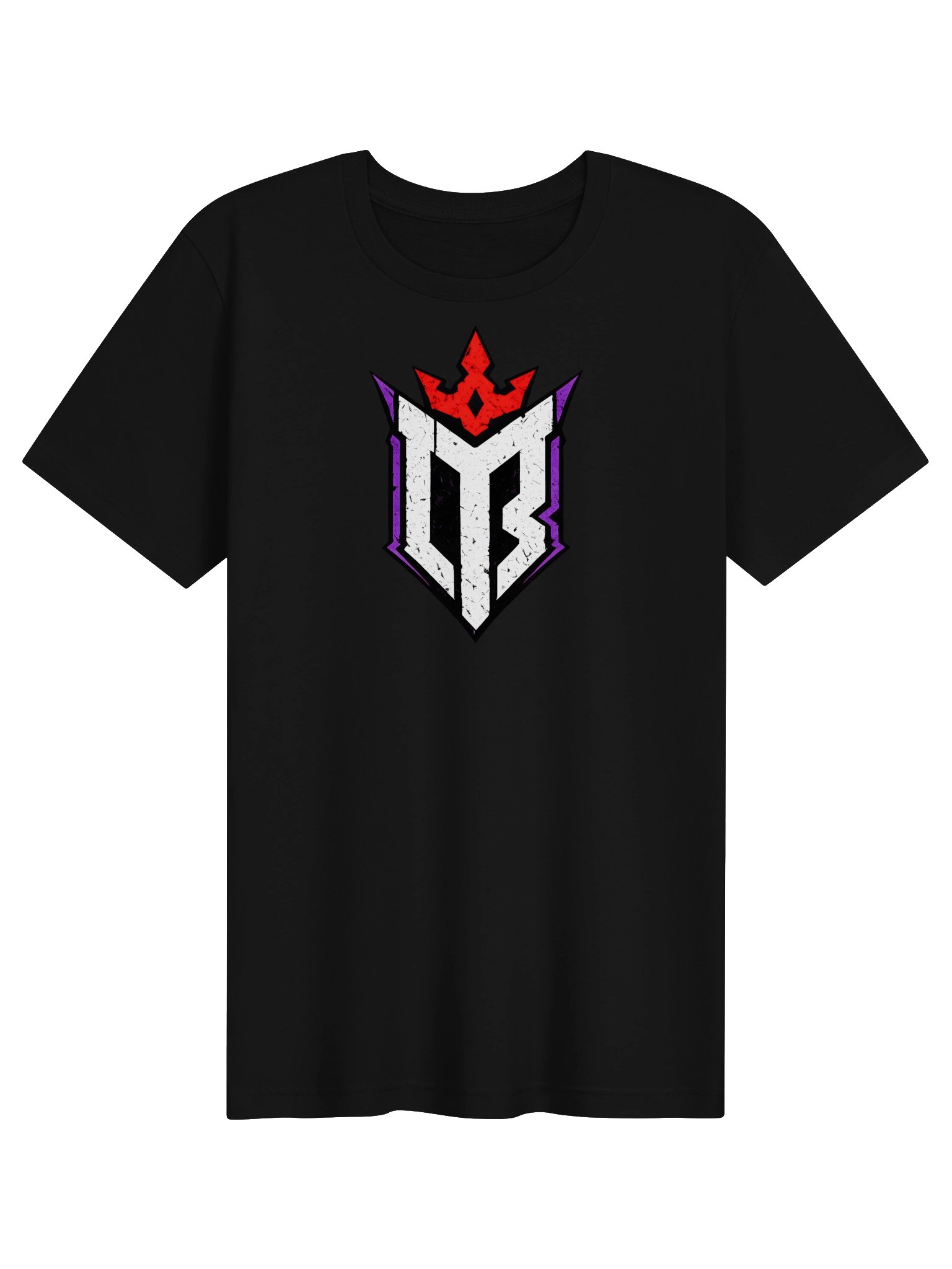 Grunge Crown Shield Emblem Tee product image (3)